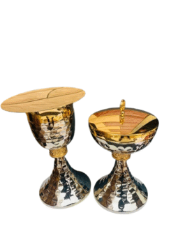 Silver Ciborium and Chalice Set