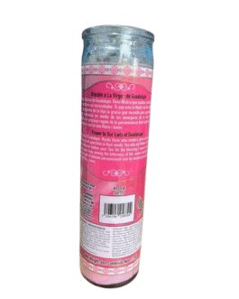 Perfume Glass Candle Pink