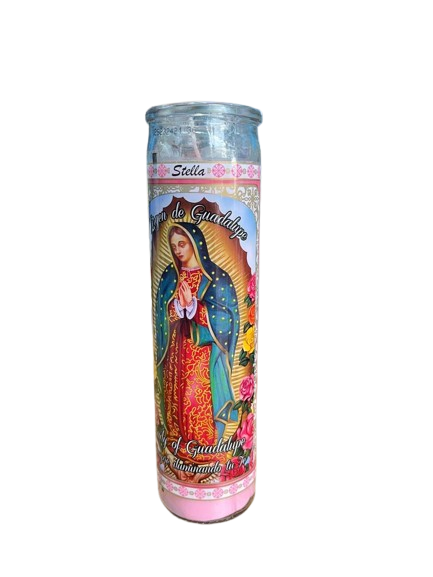glass candle