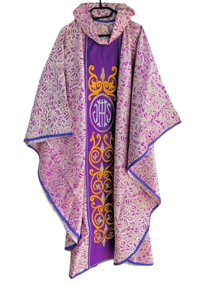purple chasuble
