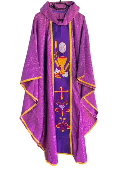 purple chasuble