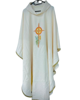 Cream White Liturgical Chasubles
