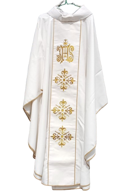 white chasuble